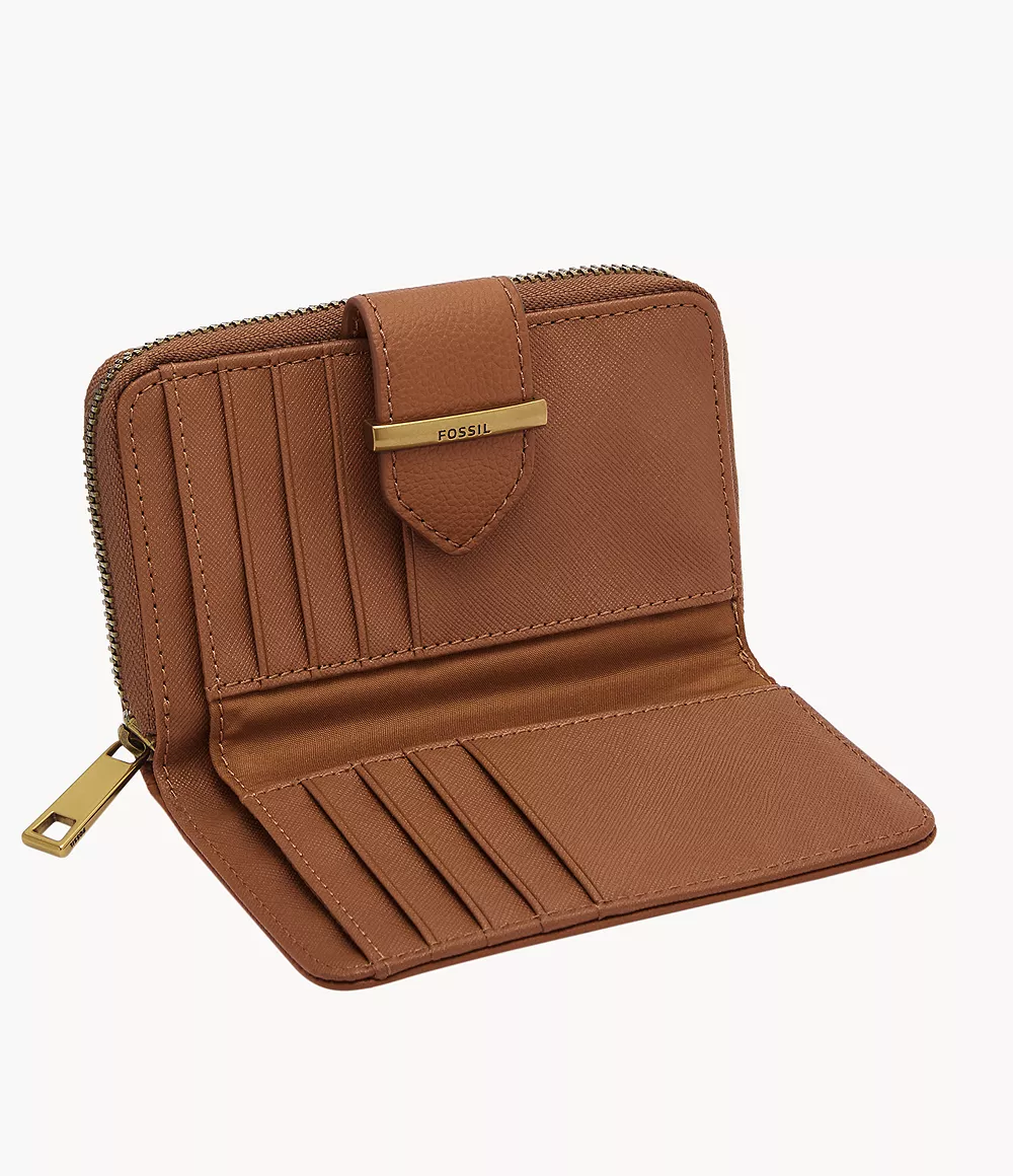 [ReadyMY] Fossil Bryce Multifunction Wallet in Brown