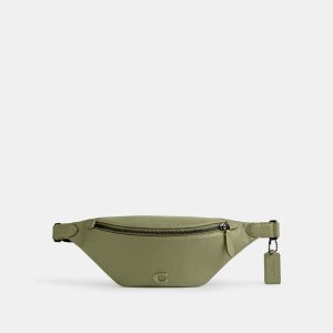 [ReadyMY] Coach Charter Belt Bag 7 in Moss