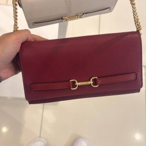 [ReadyUS, eta early June] Michael Kors Carson Small Crossbody in Cherry