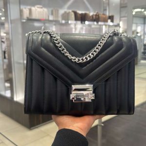[ReadyUS, eta mid July] Michael Kors Whitney Medium Flap Quilted in Black