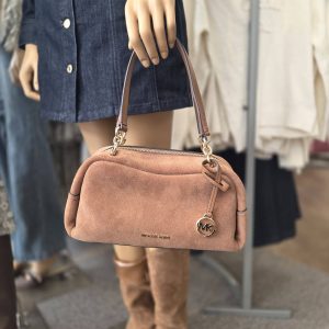 [ReadyUS, eta mid Oct] Michael Kors Cecily Suede in Luggage